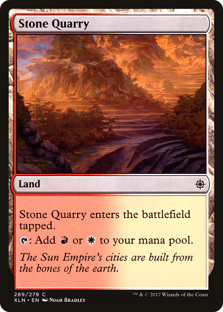 Stone Quarry [Ixalan] Foil