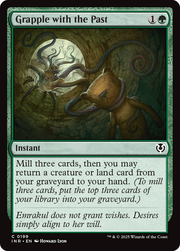 Grapple with the Past (-199) [Innistrad Remastered]  Foil