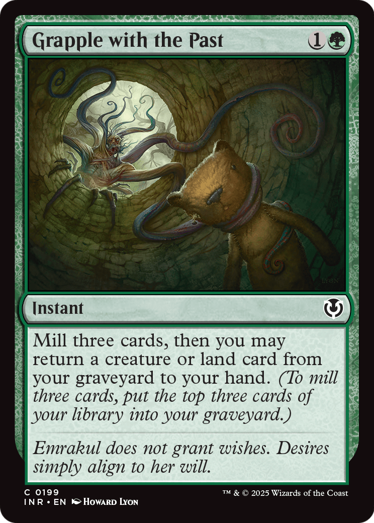 Grapple with the Past (-199) [Innistrad Remastered]  Foil
