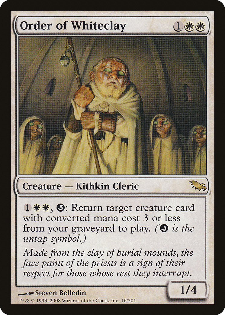 Order of Whiteclay [Shadowmoor] Foil