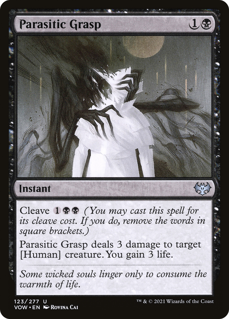 Parasitic Grasp [Innistrad: Crimson Vow] Foil