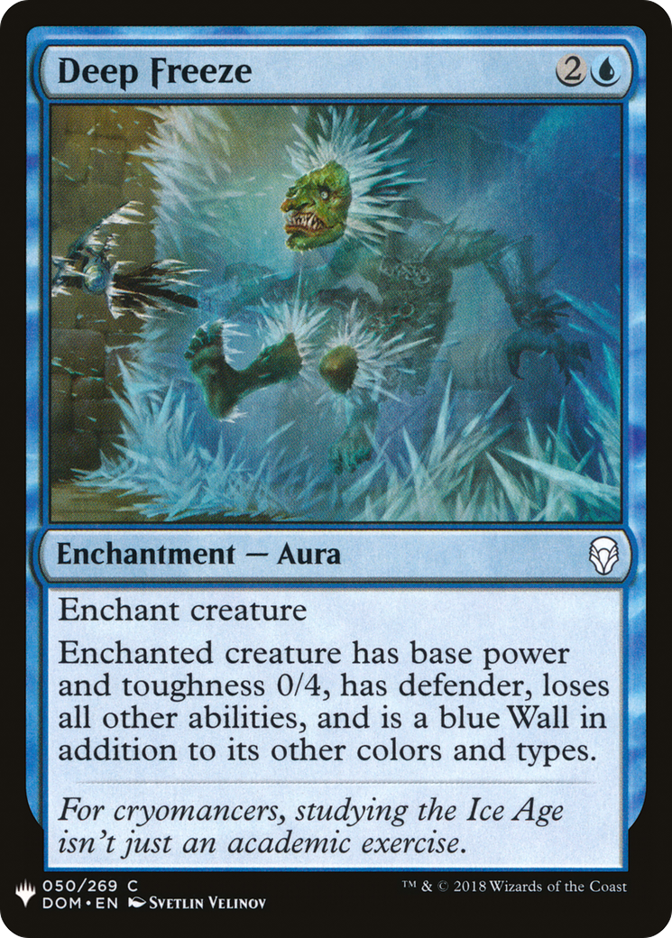 Deep Freeze |  (DOM-50) [The List]