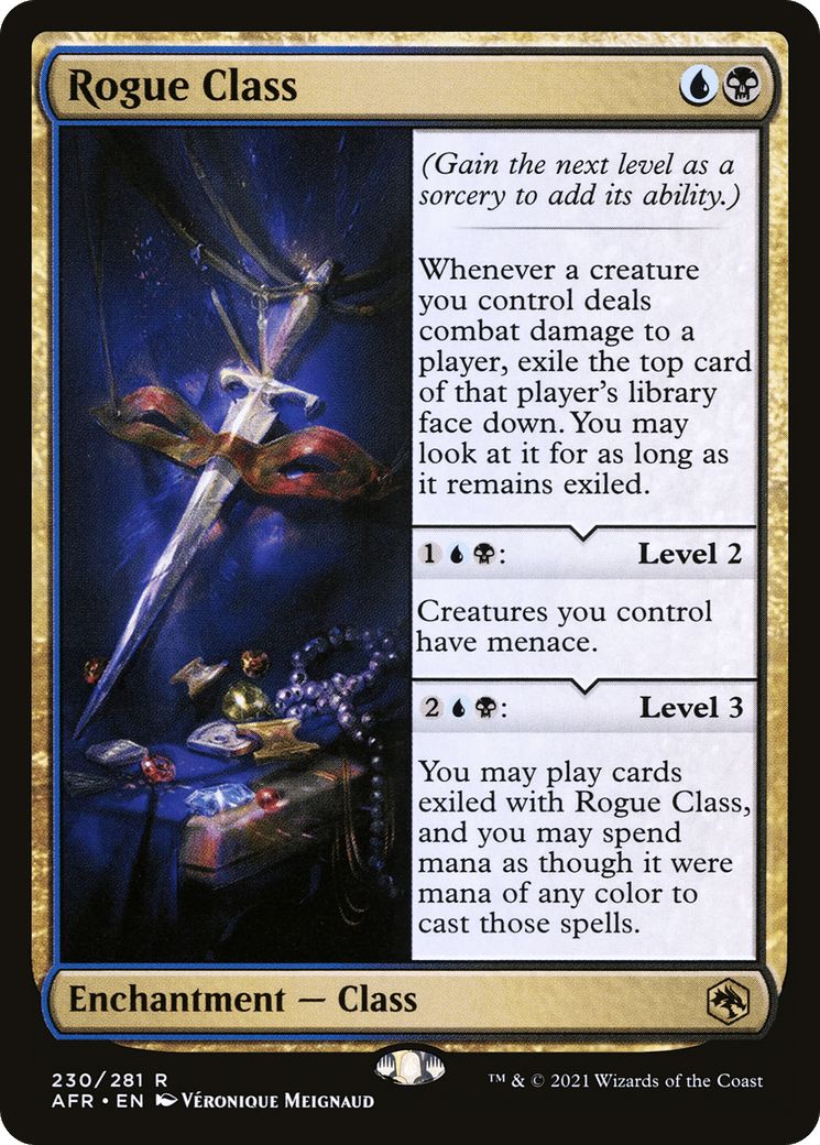 Rogue Class [Dungeons & Dragons: Adventures in the Forgotten Realms] Foil