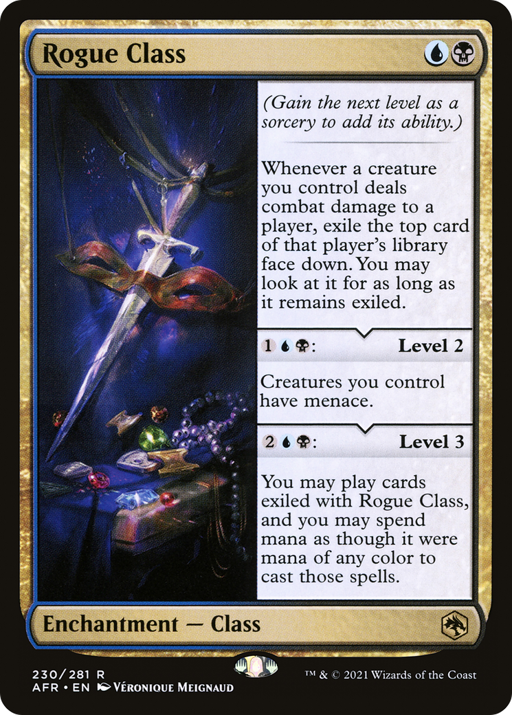 Rogue Class [Dungeons & Dragons: Adventures in the Forgotten Realms] Foil