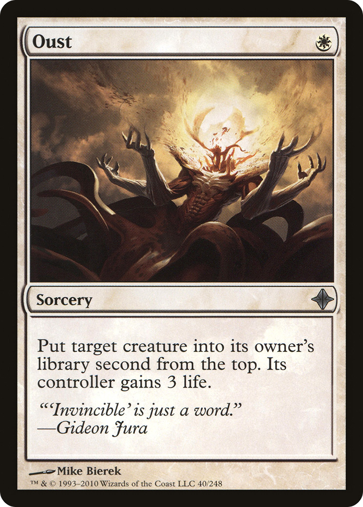 Oust [Rise of the Eldrazi] Foil