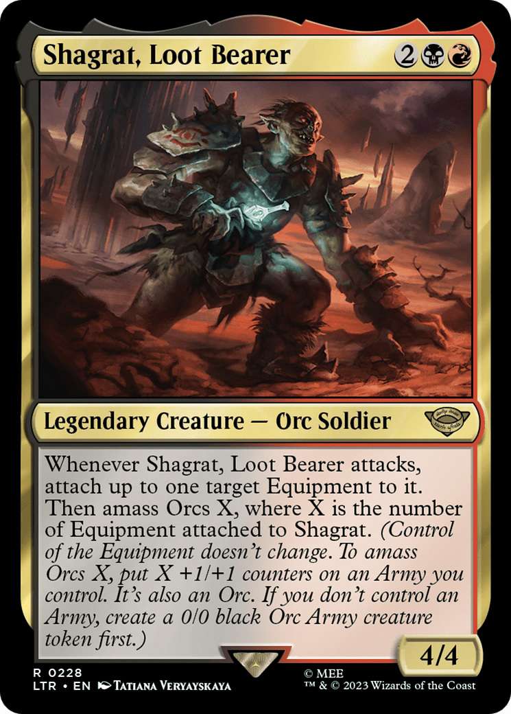 Shagrat, Loot Bearer [The Lord of the Rings: Tales of Middle-Earth] Foil