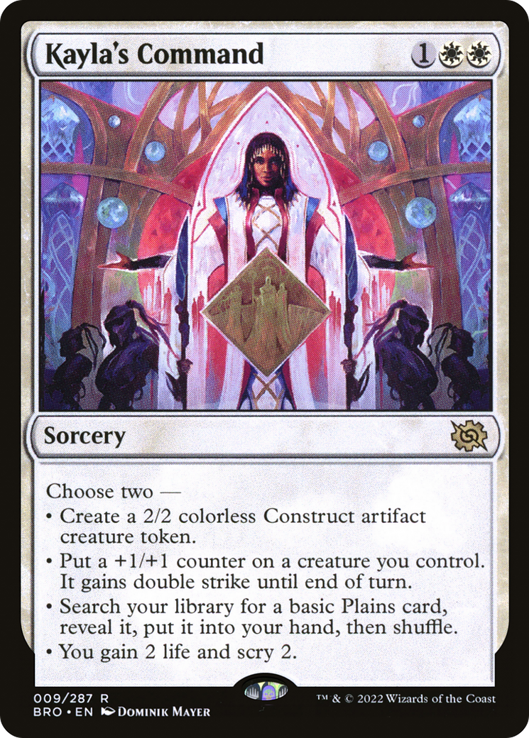 Kayla's Command [The Brothers' War] Foil