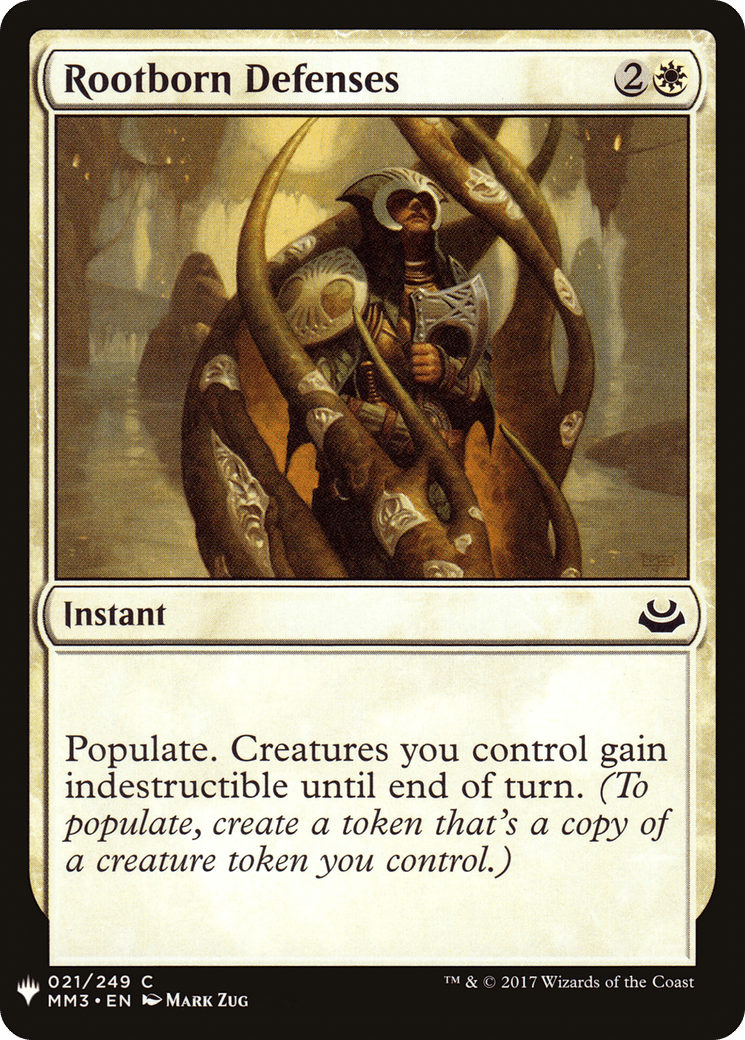 Rootborn Defenses |  (MM3-21) [The List]