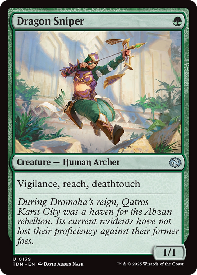 Dragon Sniper (139) [Tarkir: Dragonstorm]  Foil