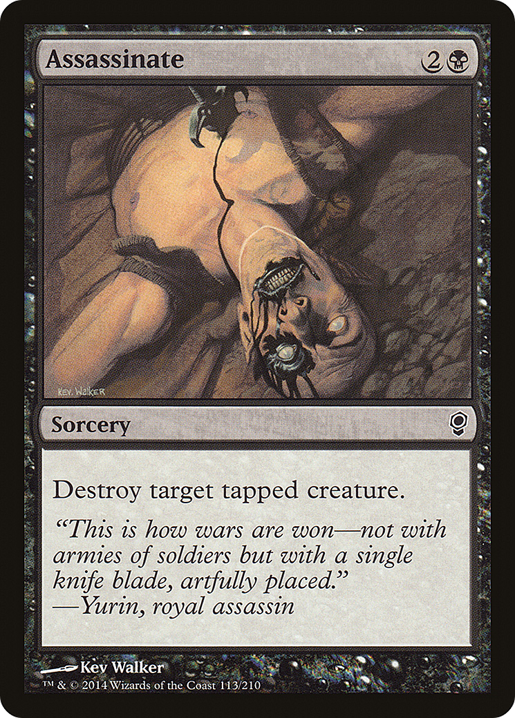 Assassinate [Conspiracy] Foil