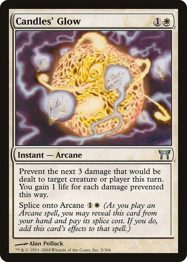 Candles' Glow [Champions of Kamigawa] Foil