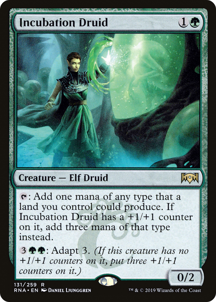 Incubation Druid [Ravnica Allegiance] Foil