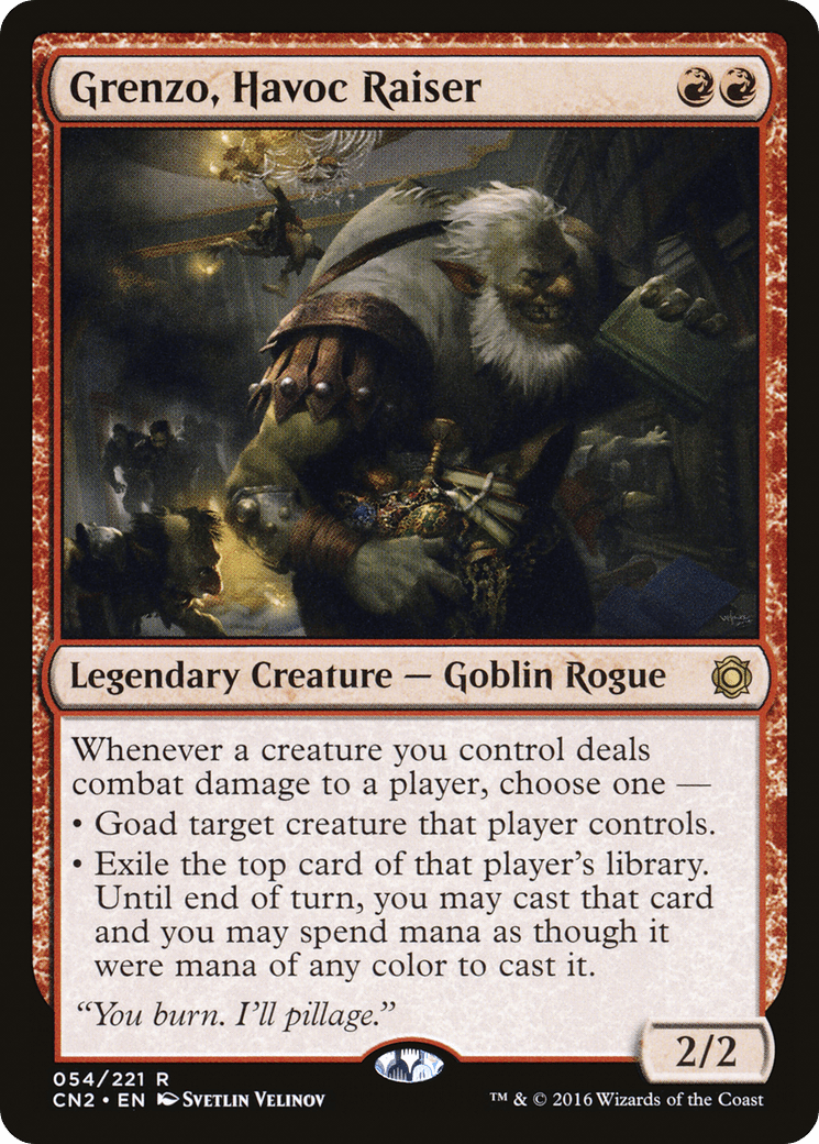 Grenzo, Havoc Raiser [Conspiracy: Take the Crown] Foil