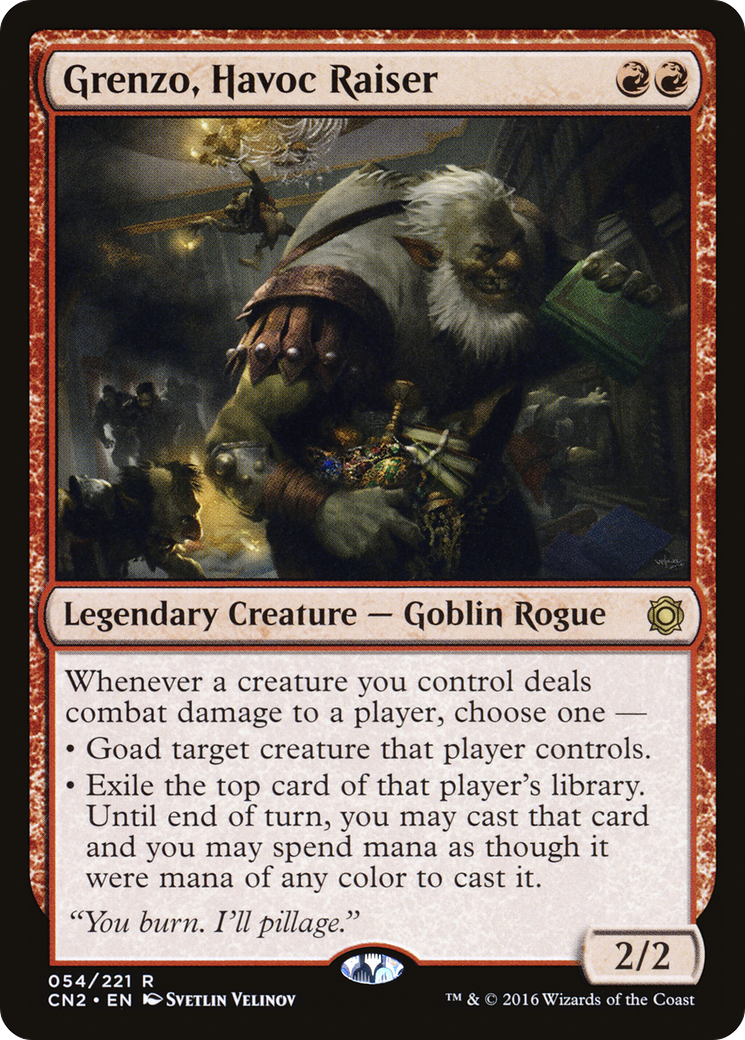 Grenzo, Havoc Raiser [Conspiracy: Take the Crown] Foil