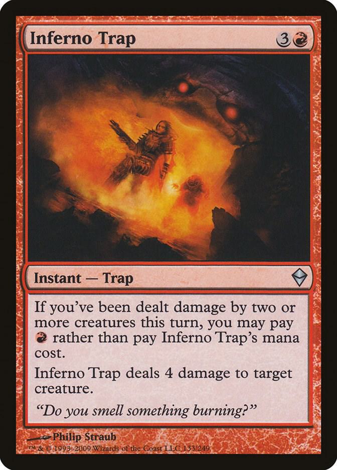 Inferno Trap 133/249 (Zendikar) 