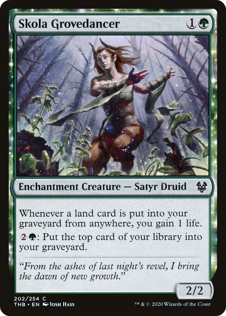 Skola Grovedancer [Theros Beyond Death] Foil