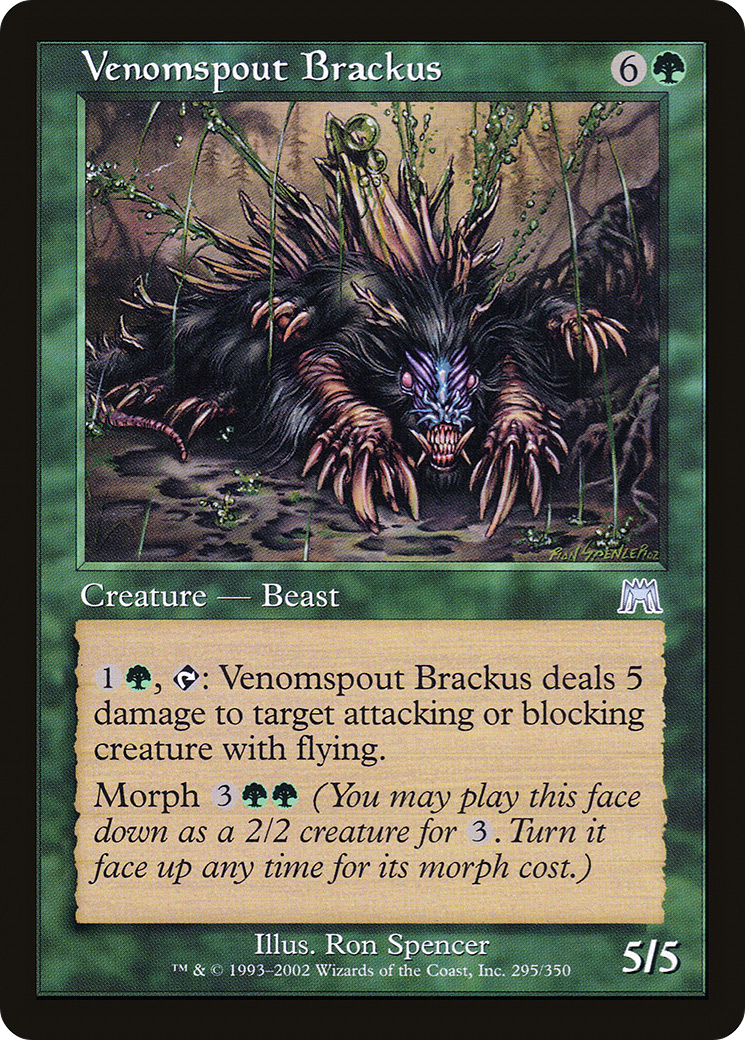 Venomspout Brackus [Onslaught] Foil
