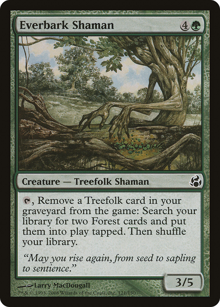Everbark Shaman [Morningtide] Foil