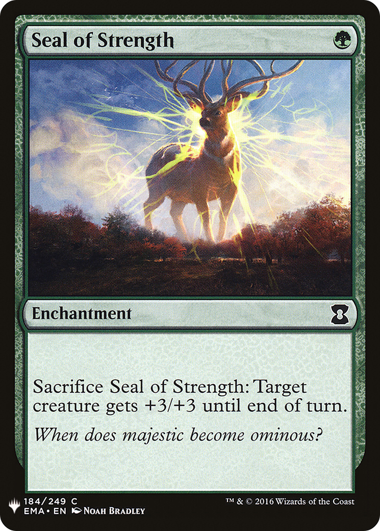 Seal of Strength |  (EMA-184) [The List]