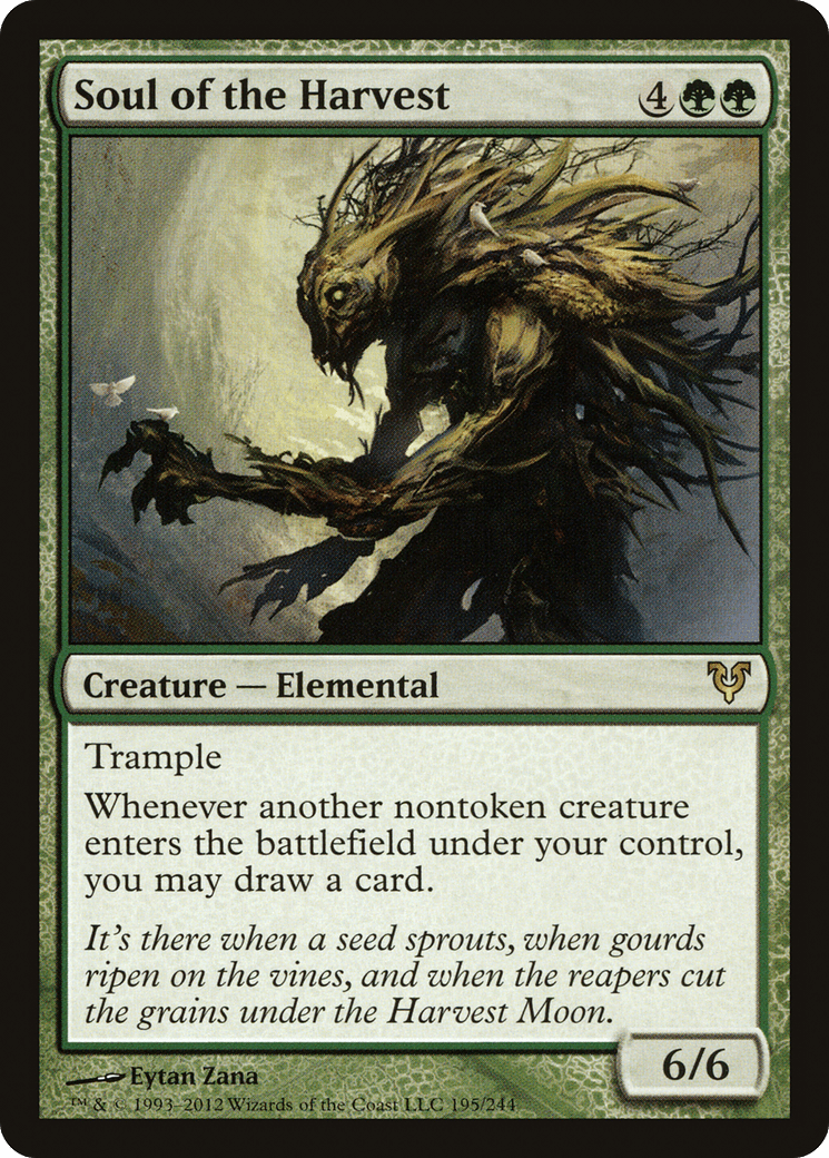 Soul of the Harvest [Avacyn Restored] Foil