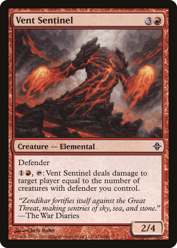 Vent Sentinel [Rise of the Eldrazi] Foil