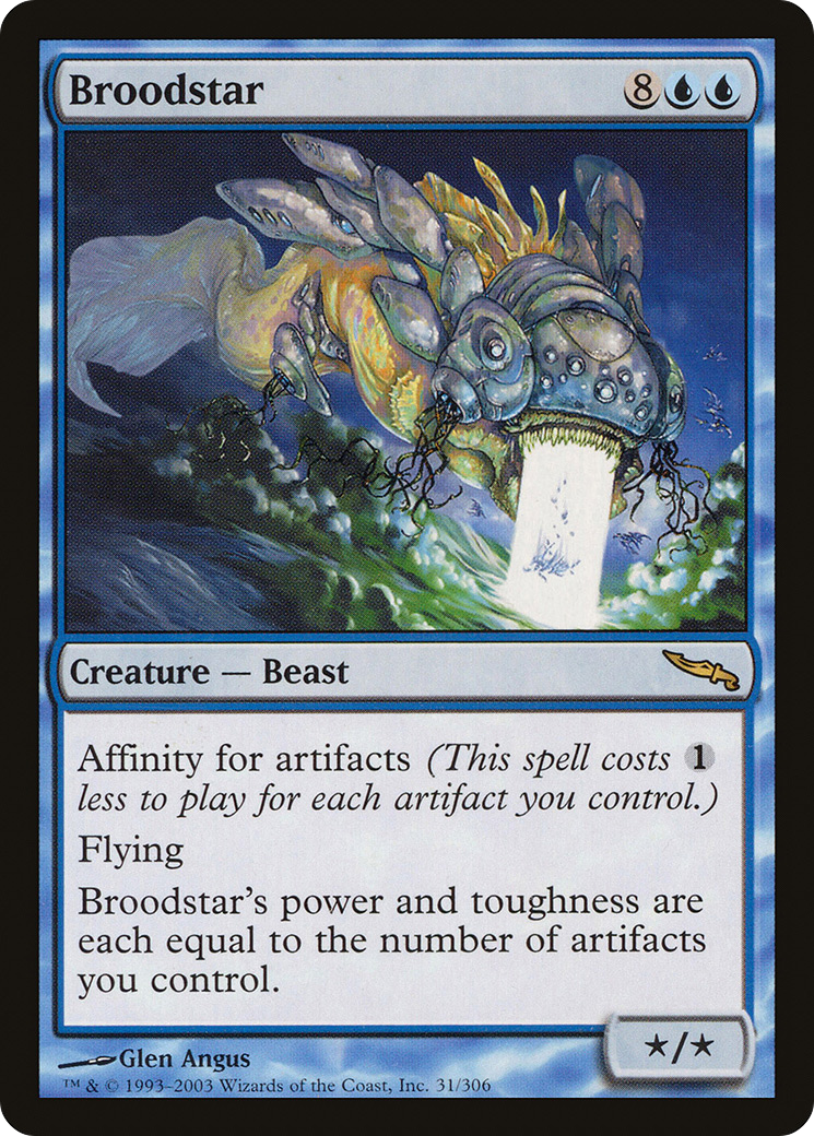 Broodstar [Mirrodin] Foil