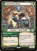 Lovestruck Beast // Heart's Desire 299/269 (Throne of Eldraine)  - Showcase Foil