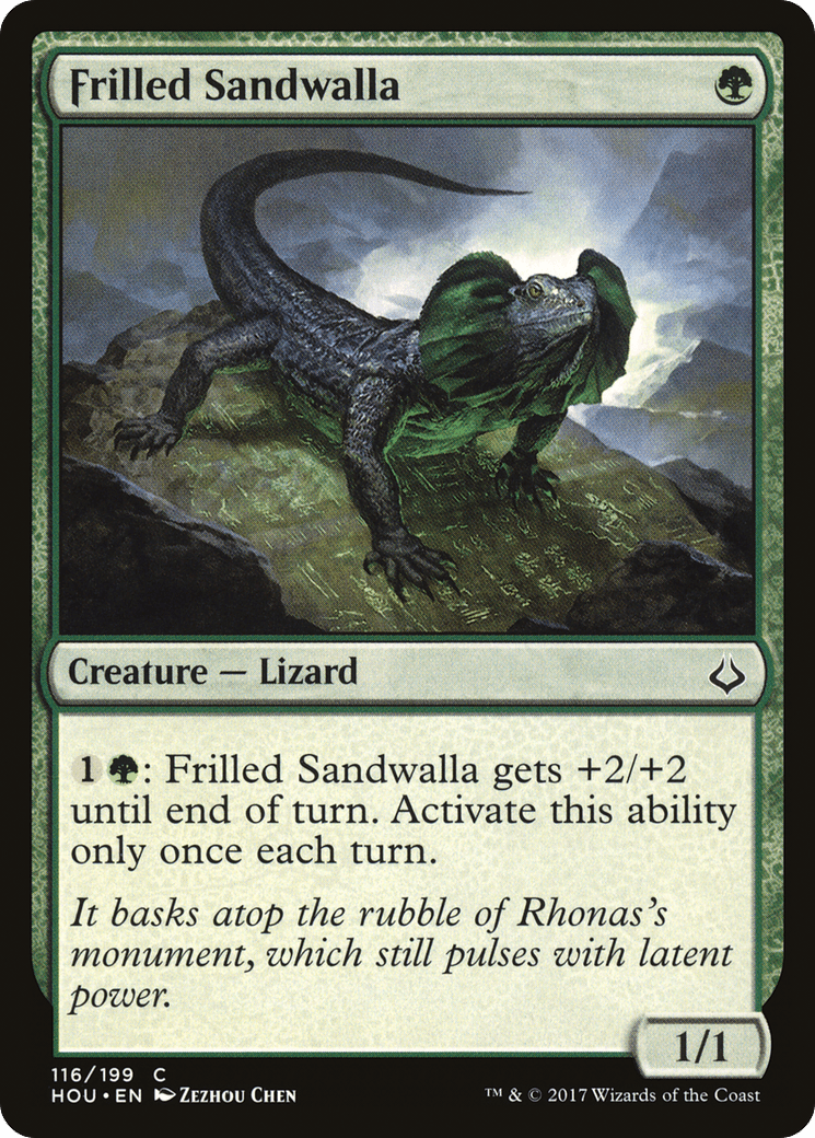 Frilled Sandwalla [Hour of Devastation] Foil
