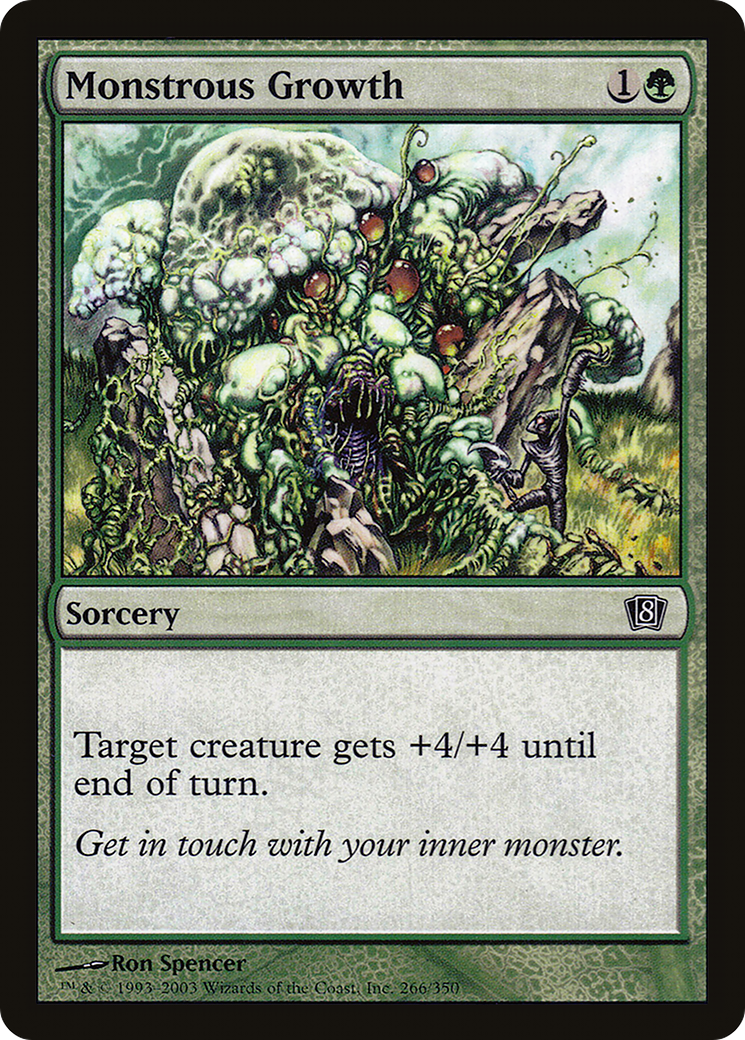 Monstrous Growth [Eighth Edition] Foil