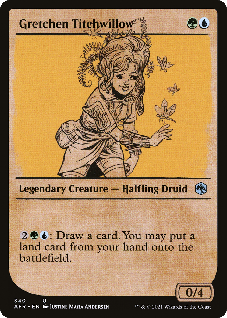 Gretchen Titchwillow (Showcase) [Dungeons & Dragons: Adventures in the Forgotten Realms] Foil