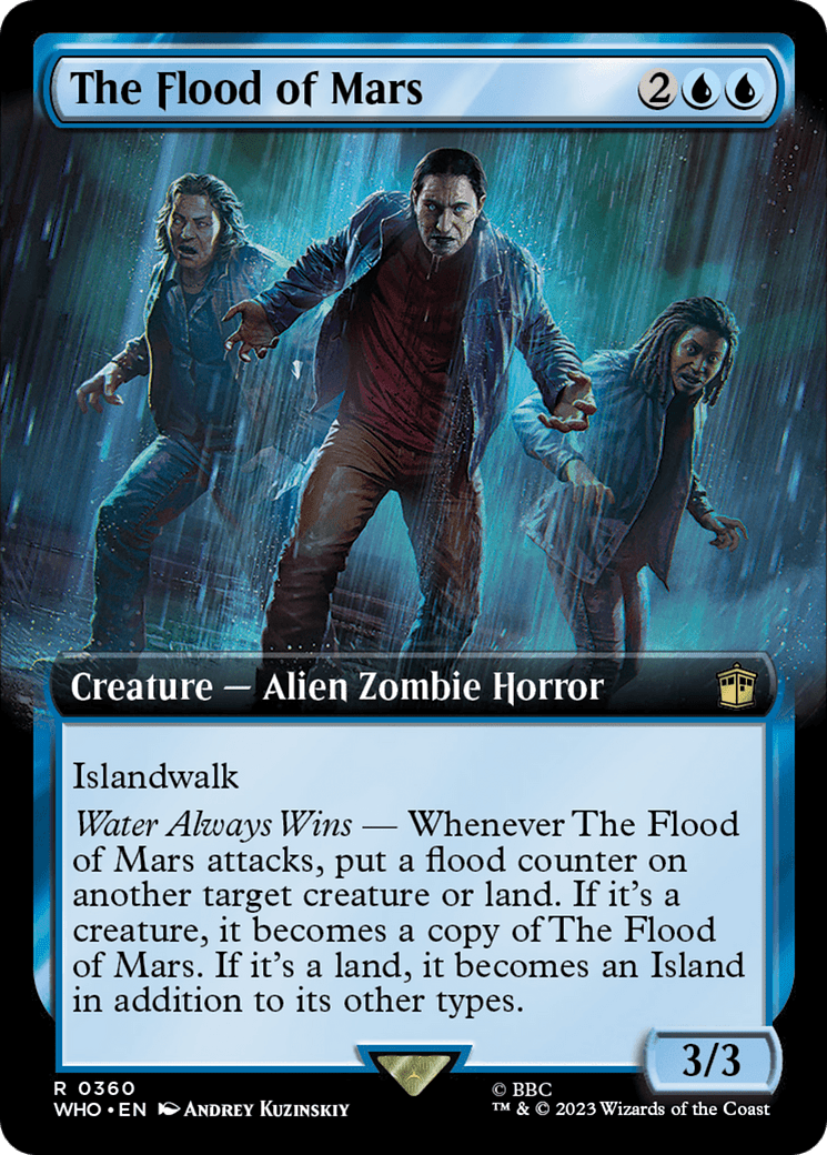 The Flood of Mars (Extended Art) [Doctor Who] Foil