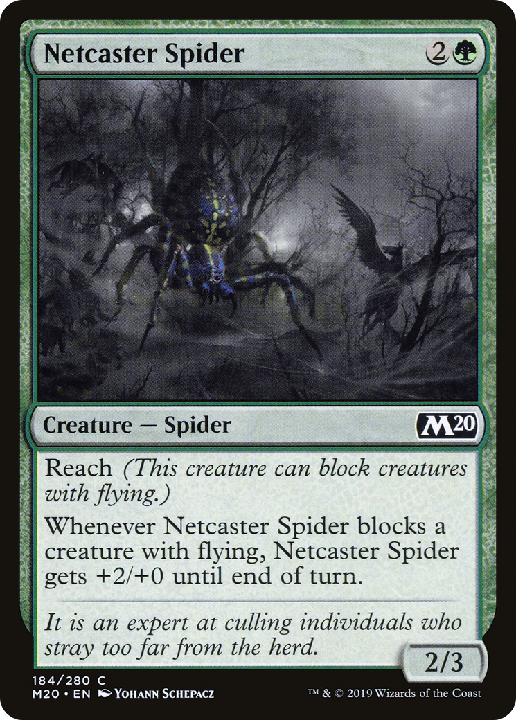 Netcaster Spider [Core Set 2020] Foil