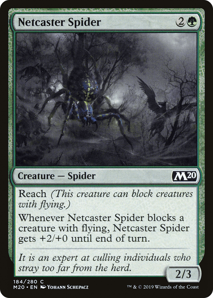 Netcaster Spider [Core Set 2020] Foil