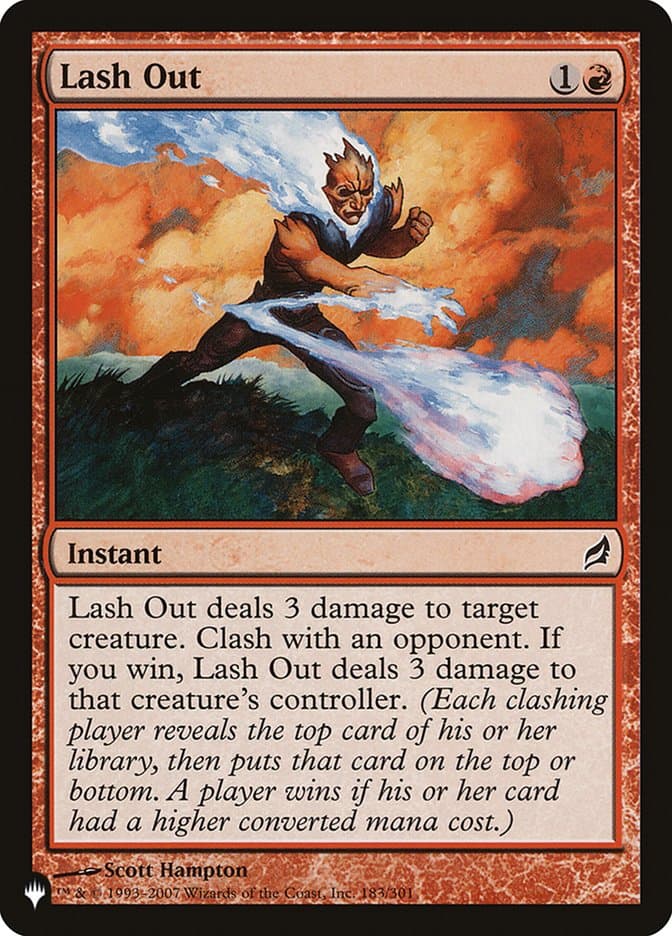 Lash Out |  (LRW-183) [The List]