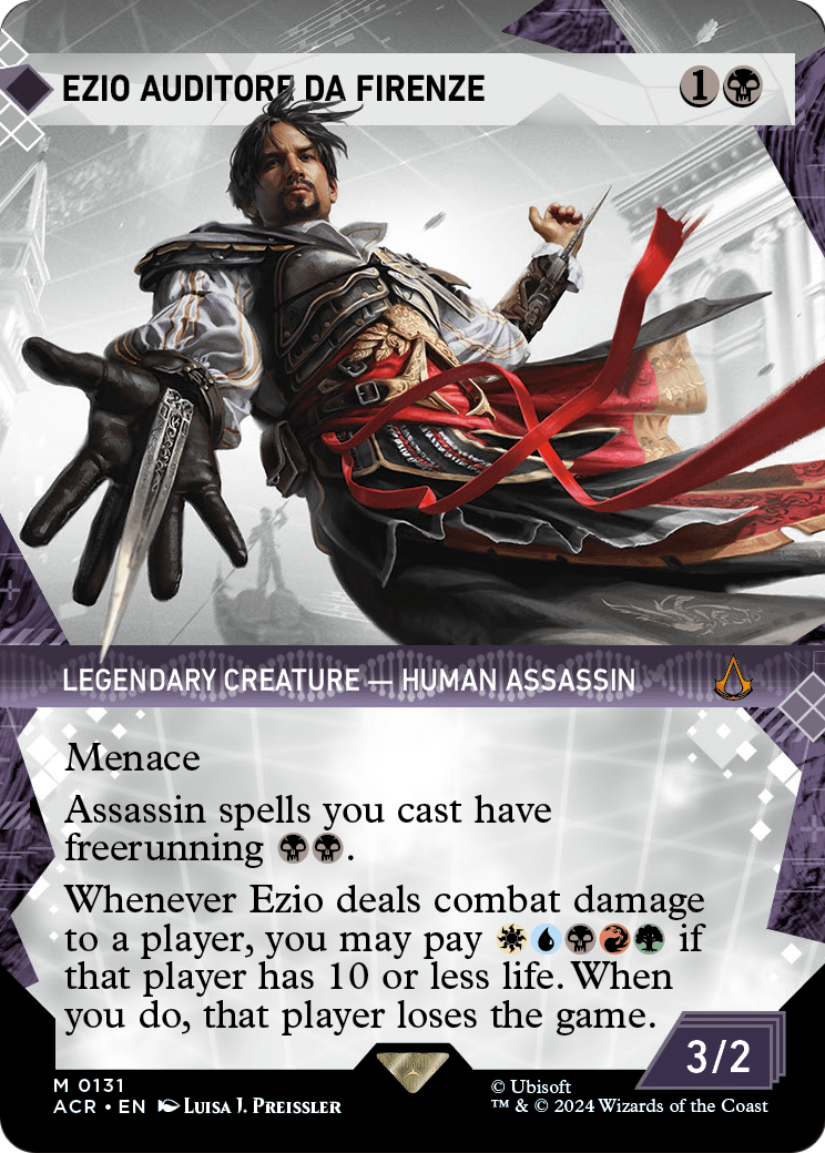 Ezio Auditore da Firenze (Showcase) [Assassin's Creed] Foil