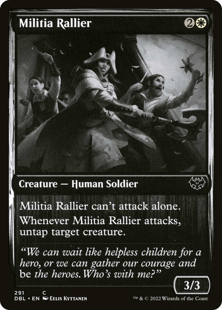Militia Rallier [Innistrad: Double Feature] Foil
