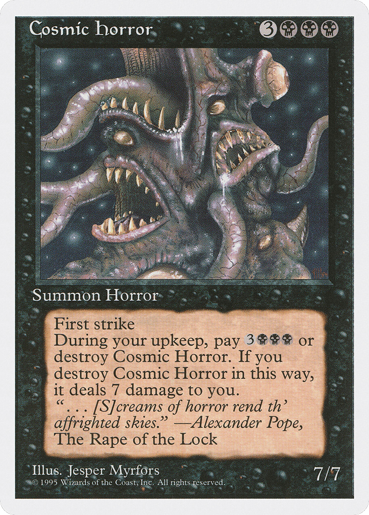 Cosmic Horror [Fourth Edition]