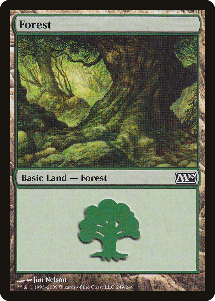 Forest (249) [Magic 2010] Foil