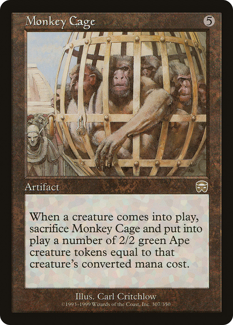 Monkey Cage [Mercadian Masques] Foil