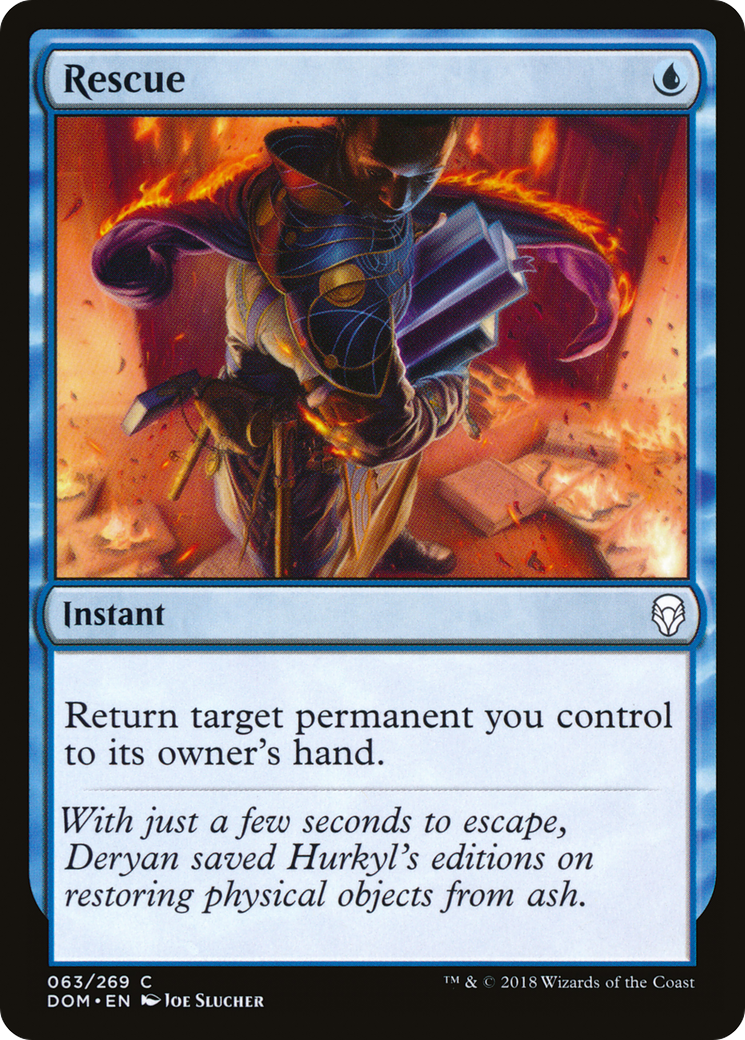 Rescue [Dominaria] Foil