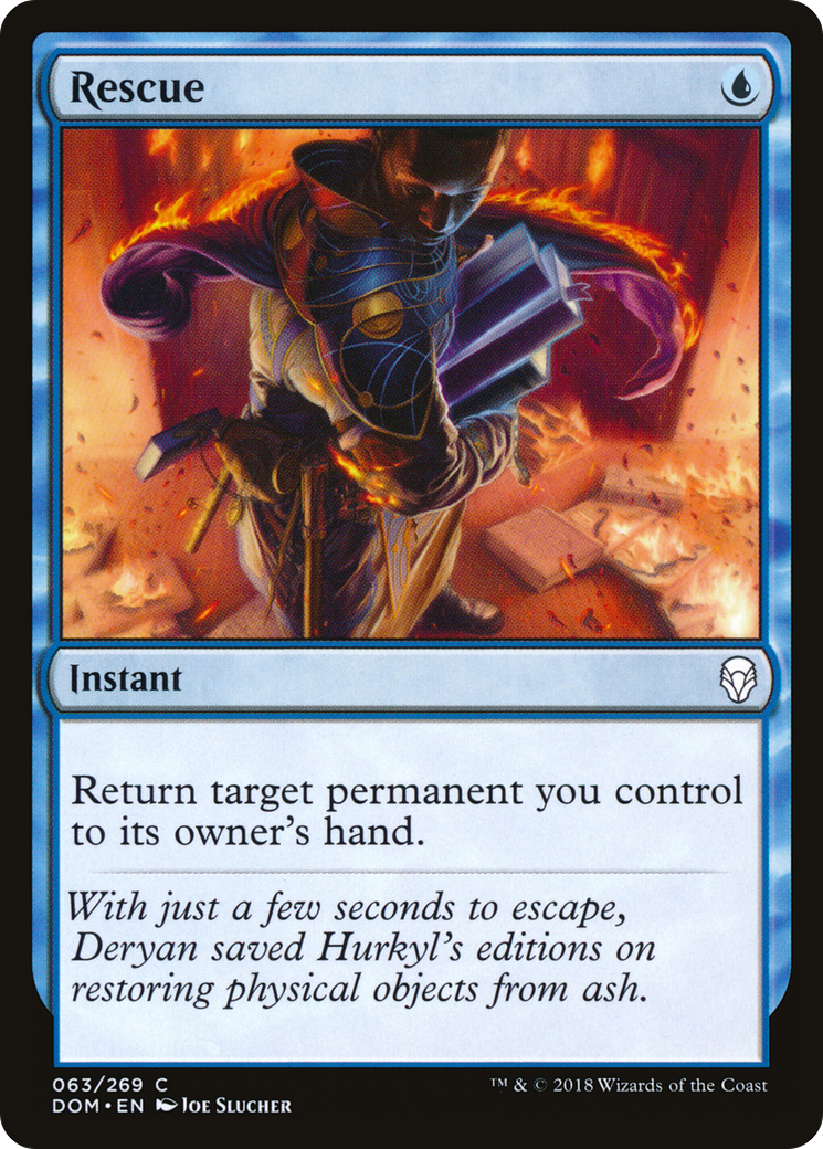 Rescue [Dominaria] Foil