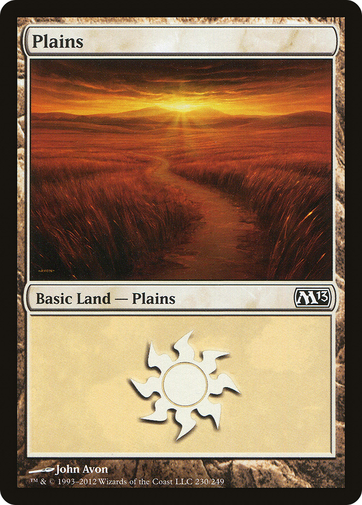 Plains (230) [Magic 2013] Foil