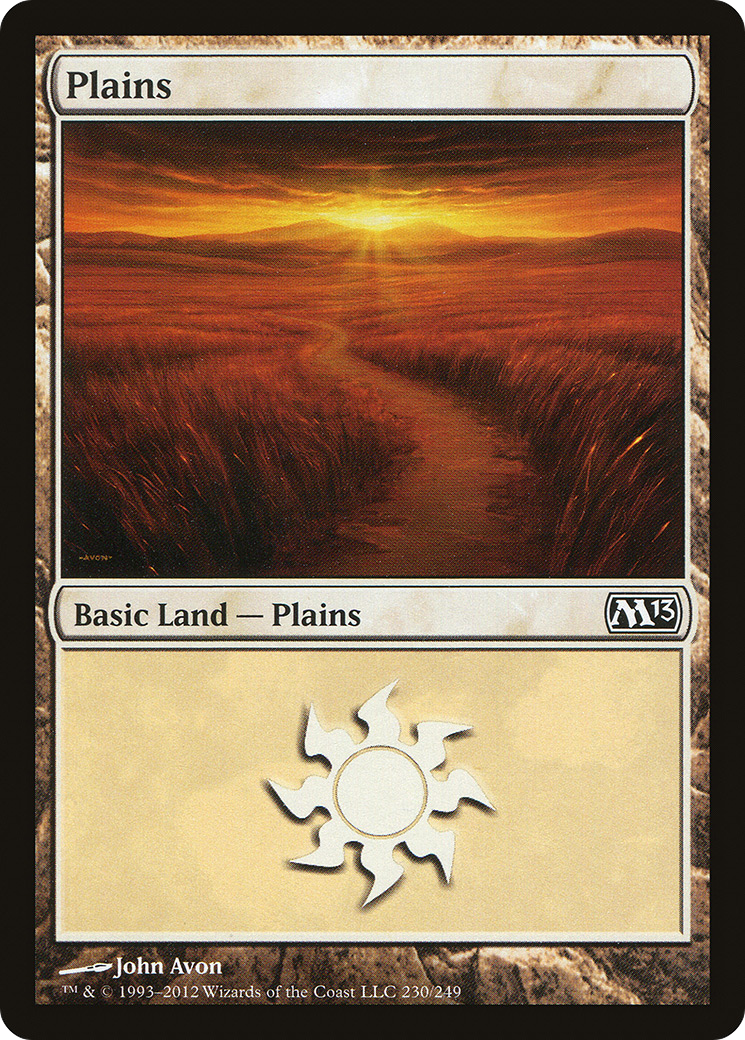 Plains (230) [Magic 2013] Foil