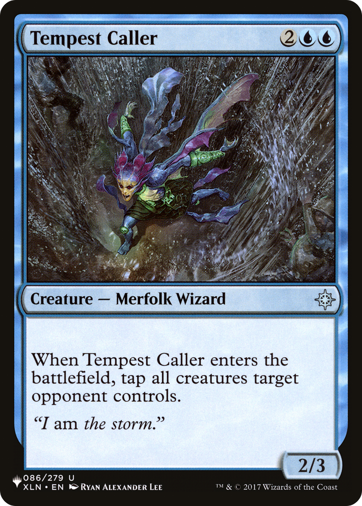 Tempest Caller |  (XLN-86) [The List]