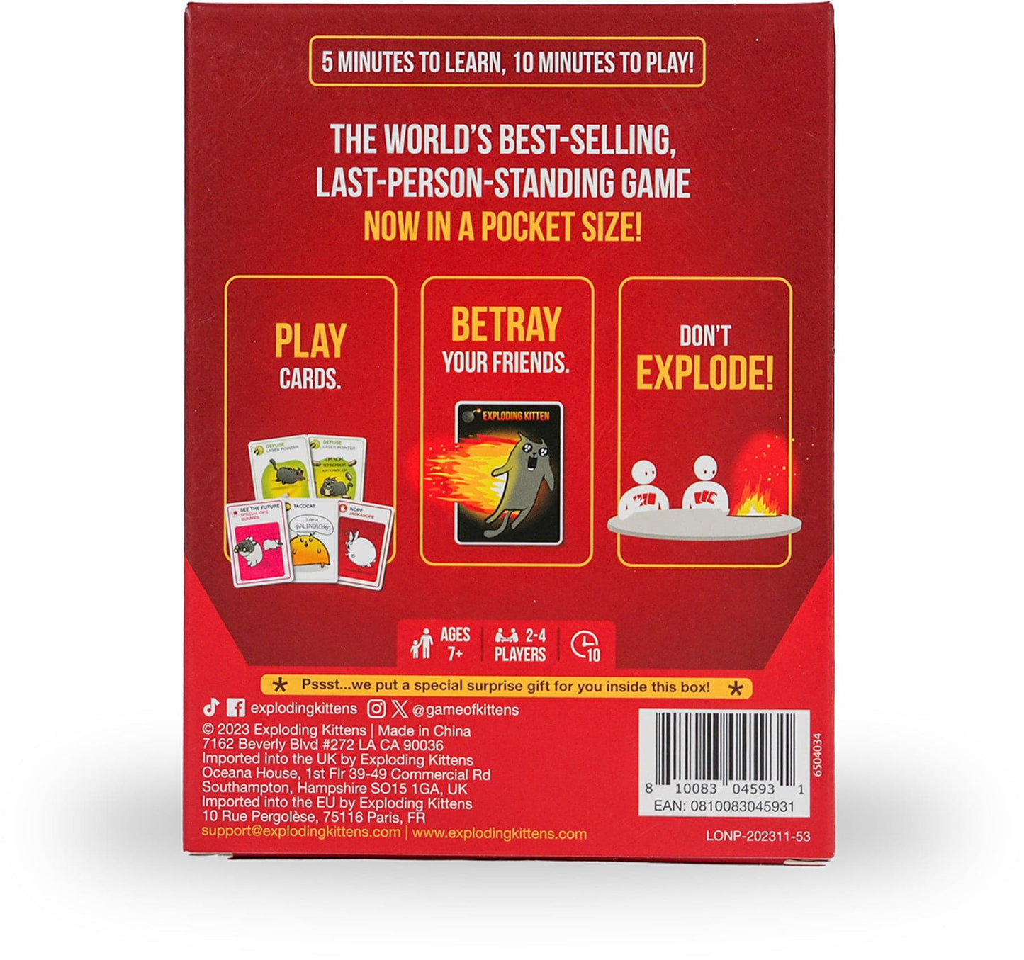 Exploding Kittens | Grab & Game