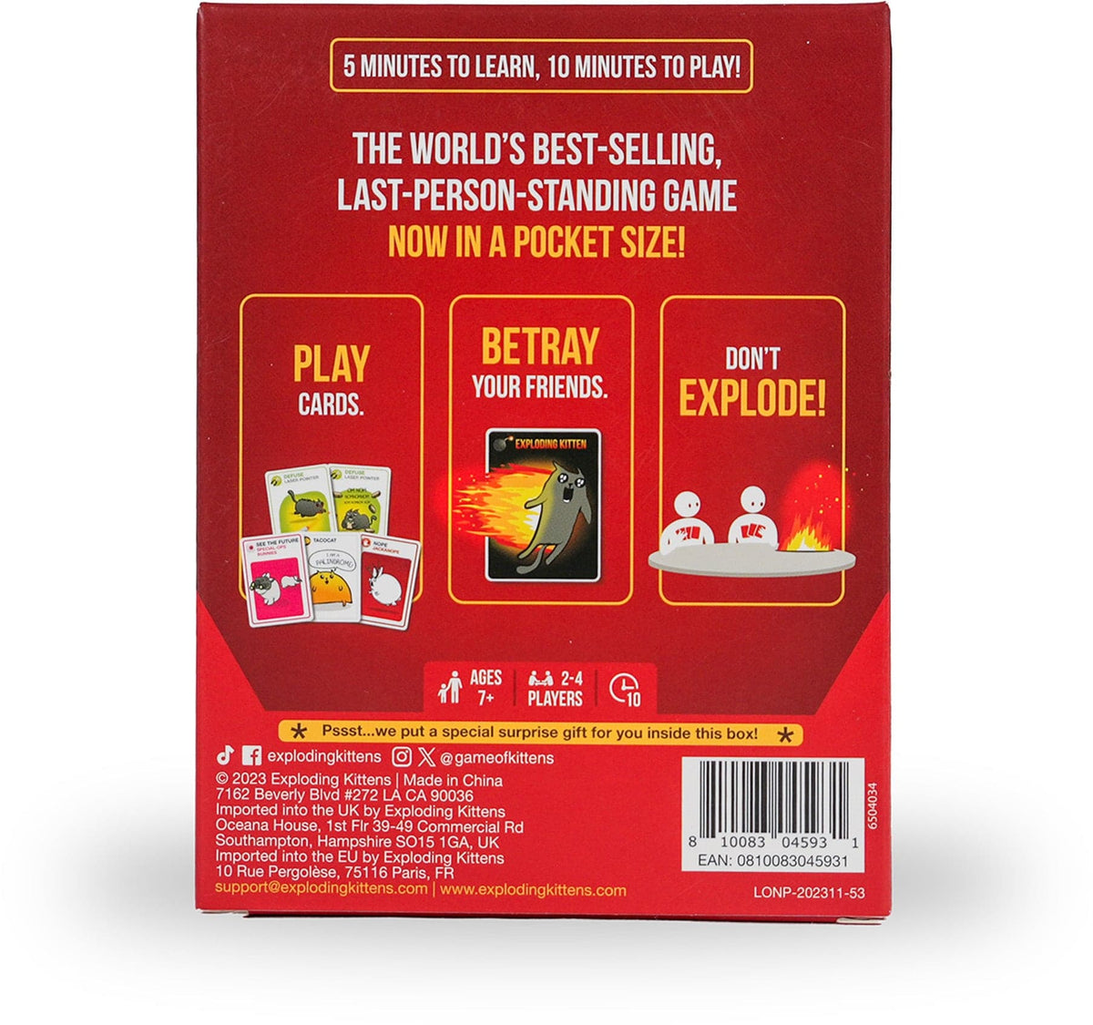 Exploding Kittens | Grab & Game