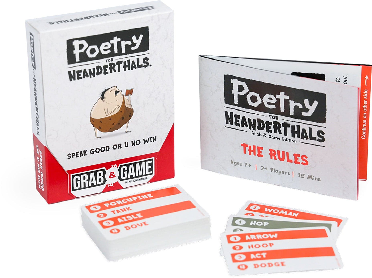 Poetry for Neanderthals | Grab & Game