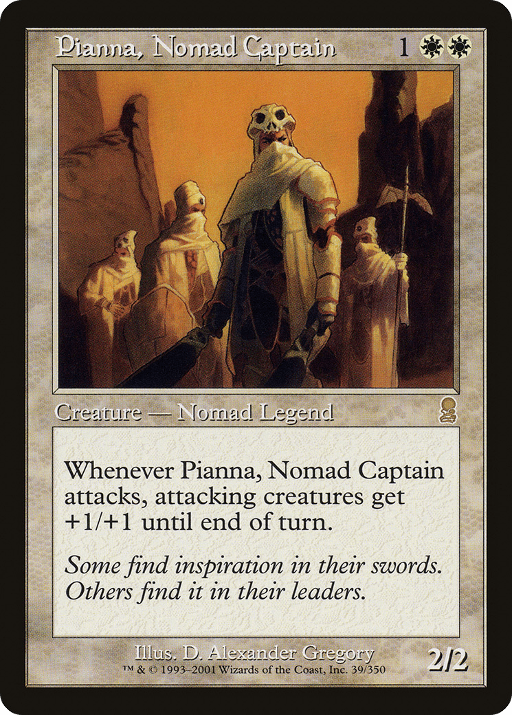 Pianna, Nomad Captain [Odyssey] Foil