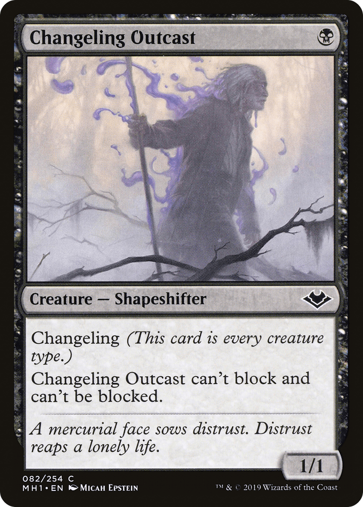 Changeling Outcast [Modern Horizons] Foil