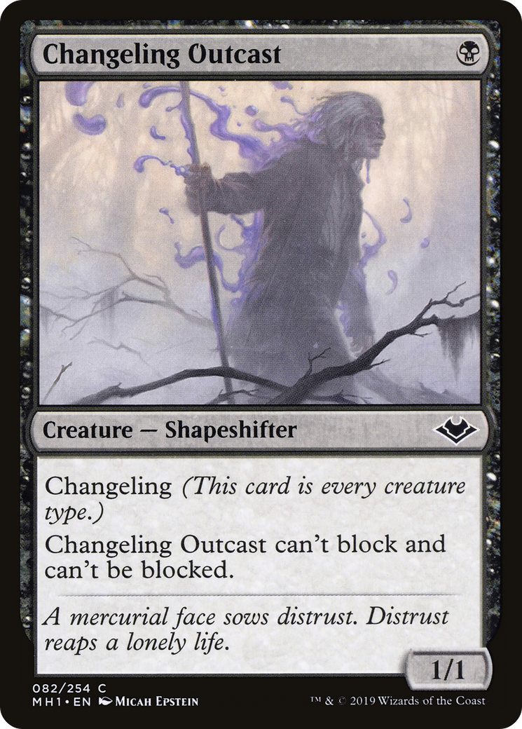Changeling Outcast [Modern Horizons] Foil